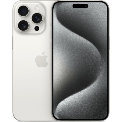 iPhone 15 Pro 128 ГБ, nano SIM + eSIM, «титановый белый»
