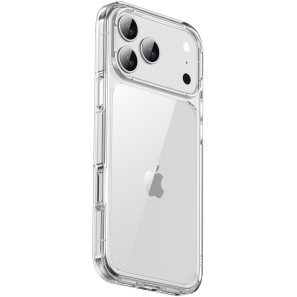 Чехол для iPhone 17 Pro, прозрачный силиконовый
