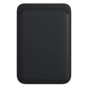 Картхолдер Leather Wallet для iPhone с MagSafe, тёмная ночь (Black)