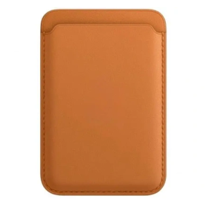 Картхолдер Leather Wallet для iPhone с MagSafe, золотисто-коричневый (Golden Brown)