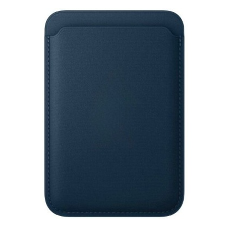 Картхолдер Leather Wallet для iPhone с MagSafe, тёмно-синий (Navy Blue)