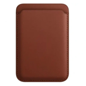 Картхолдер Leather Wallet для iPhone с MagSafe, тёмно-коричневый (Umber)