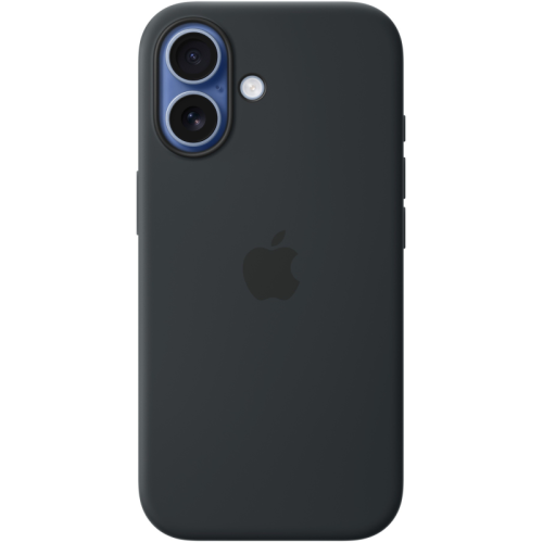 Защитный чехол Apple Silicone Case с MagSafe для iPhone 17, черный