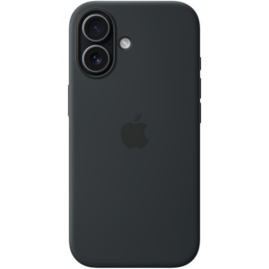 Защитный чехол Apple Silicone Case с MagSafe для iPhone 17, черный