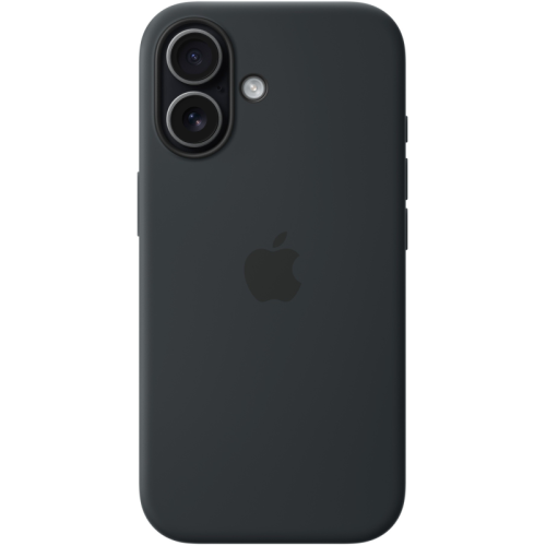 Защитный чехол Apple Silicone Case с MagSafe для iPhone 17, черный