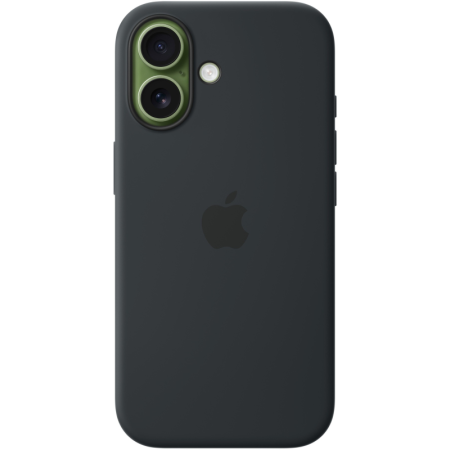 Защитный чехол Apple Silicone Case с MagSafe для iPhone 17, черный