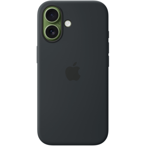 Защитный чехол Apple Silicone Case с MagSafe для iPhone 17, черный