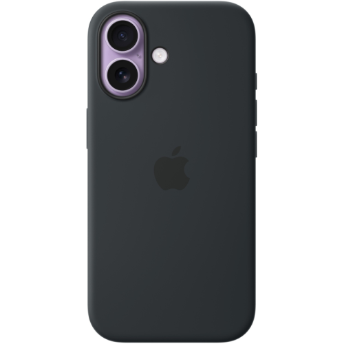 Защитный чехол Apple Silicone Case с MagSafe для iPhone 17, черный
