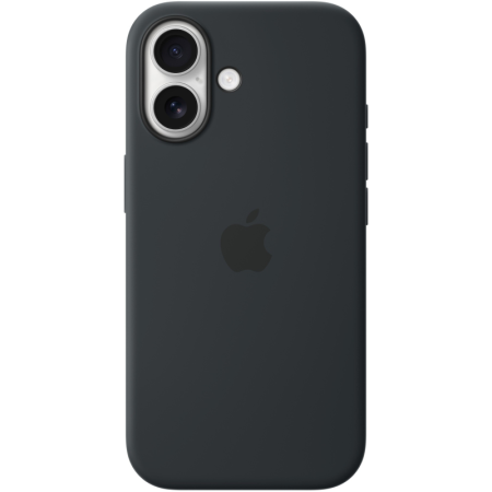 Защитный чехол Apple Silicone Case с MagSafe для iPhone 17, черный