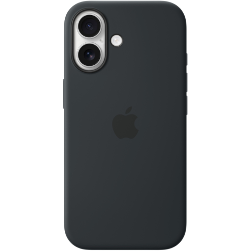 Защитный чехол Apple Silicone Case с MagSafe для iPhone 17, черный
