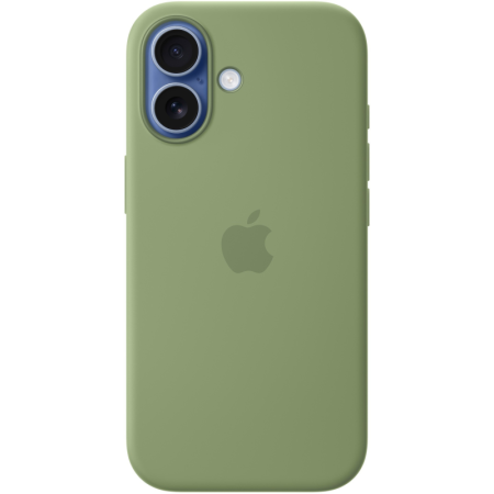 Защитный чехол Apple Silicone Case с MagSafe для iPhone 17, светлый мох