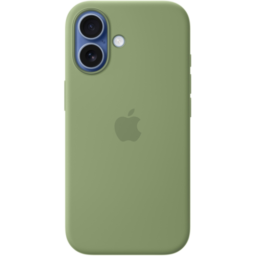 Защитный чехол Apple Silicone Case с MagSafe для iPhone 17, светлый мох