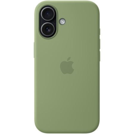 Защитный чехол Apple Silicone Case с MagSafe для iPhone 17, светлый мох