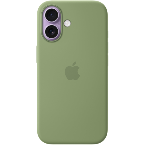 Защитный чехол Apple Silicone Case с MagSafe для iPhone 17, светлый мох