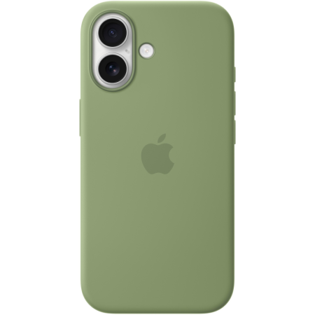 Защитный чехол Apple Silicone Case с MagSafe для iPhone 17, светлый мох