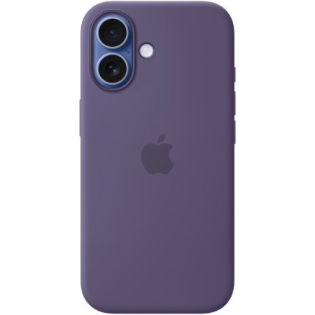 Защитный чехол Apple Silicone Case с MagSafe для iPhone 17, фиолетовый туман