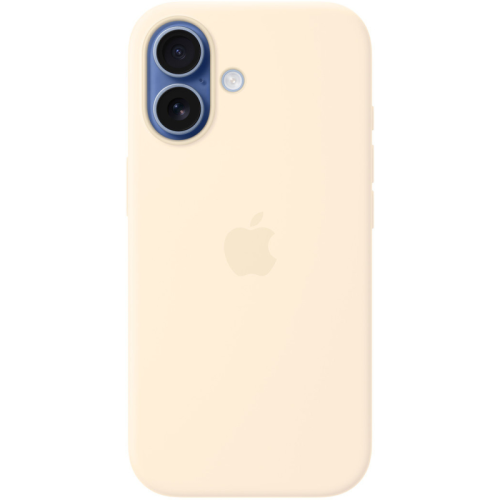 Защитный чехол Apple Silicone Case с MagSafe для iPhone 17, ванильный