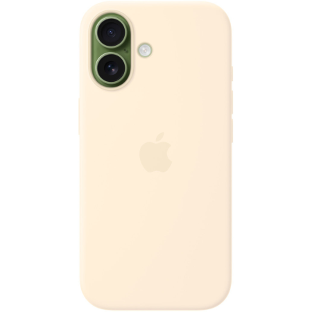 Защитный чехол Apple Silicone Case с MagSafe для iPhone 17, ванильный
