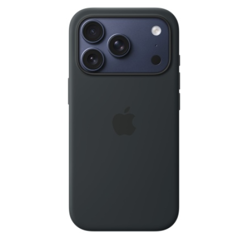 Защитный чехол Apple Silicone Case с MagSafe для iPhone 17 Pro Max, чёрный