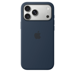 Защитный чехол Apple Silicone Case с MagSafe для iPhone 17 Pro, полуночный чёрный (Midnight)