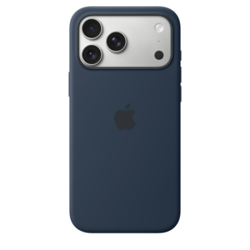 Защитный чехол Apple Silicone Case с MagSafe для iPhone 17 Pro Max, полуночный чёрный