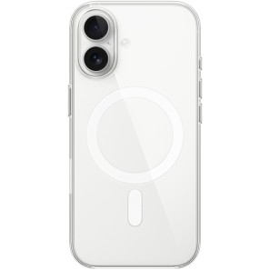 Чехол MagSafe для iPhone 17, прозрачный силиконовый