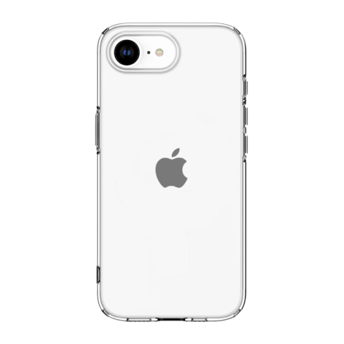 Чехол силиконовый для iPhone 17e, прозрачный