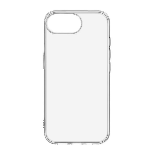 Чехол силиконовый для iPhone 17e, прозрачный