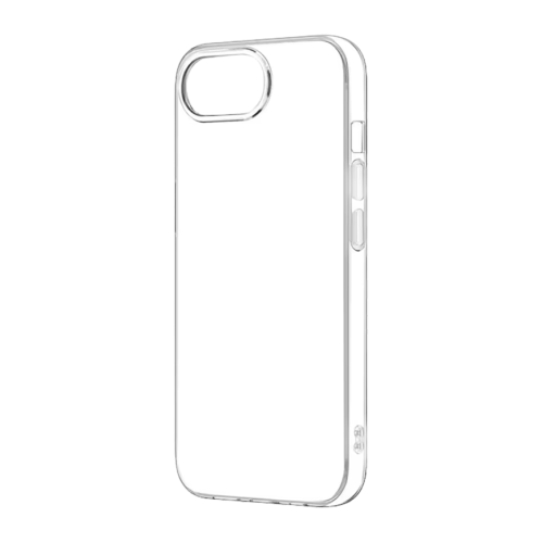 Чехол силиконовый для iPhone 17e, прозрачный