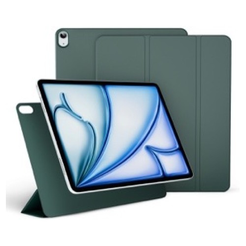 Чехол Gurdini Smart Magnet Series для ipad Air 13 (M2 - M4)  Темно зеленый