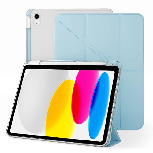 Чехол книжка для iPad Pro 13" M4 Gurdini Origami Case Голубой