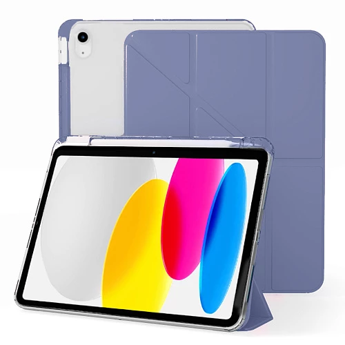Чехол книжка для iPad Pro 11" M4 Gurdini Origami Case Лавандовый