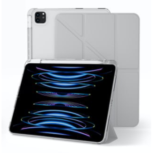 Чехол книжка для iPad Pro 11" M4 Gurdini Origami Case Серый