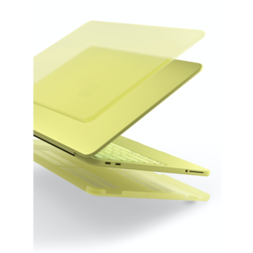 Чехол накладка Gurdini Ultra Slim Case для Macbook Neo 13 Желтый