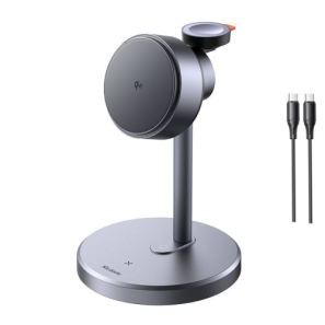 Беспроводная зарядная станция Mcdodo 3in1 MagQ Qi2 Wireless Charging Stand (15W+5W+2.5W)