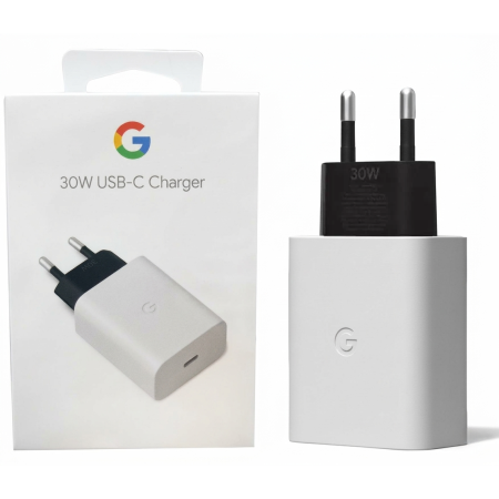 Сетевое зарядное устройство Google Charger 30w USB-C, белый