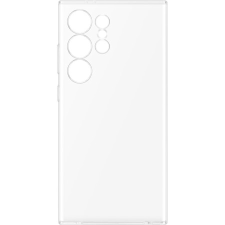 Силиконовый чехол для Samsung Galaxy S24 Ultra «прозрачный»