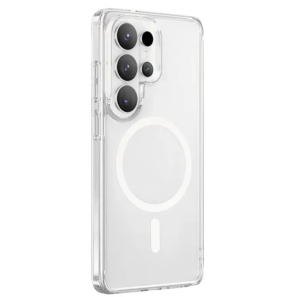 Силиконовый чехол Magsafe для Samsung Galaxy S26 Ultra «прозрачный»
