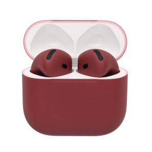 Наушники Apple AirPods 4 (2024) с шумоподавлением (Бордовый)