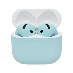 Наушники Apple AirPods 4 (2024) с шумоподавлением (Небесно-голубой)