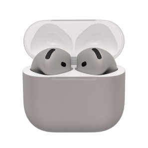 Наушники Apple AirPods 4 (2024) с шумоподавлением (Серо-бежевый)