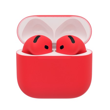 Наушники Apple AirPods 4 (2024) без шумоподавления (Красный)