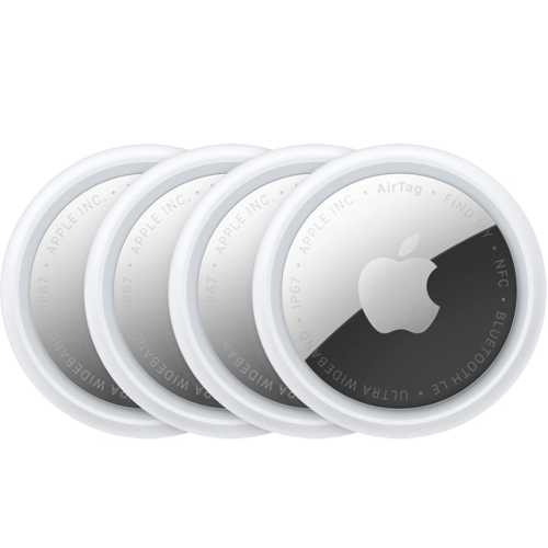 Трекер Apple AirTag 2 «белый/серебристый» 4 шт. (MFE94)