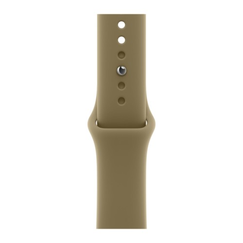 Apple Watch Series 12, 42мм, GPS, Dark Bronze Aluminum, Olive Sport Band, M/L
