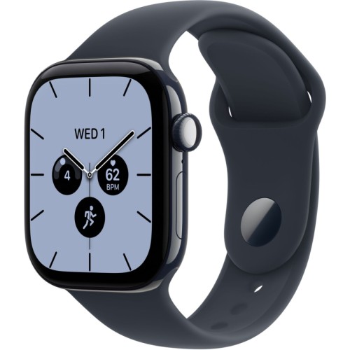 Apple Watch Series 12, 42мм, Night Blue Ceramic, Navy Blue Sport Band, S/M
