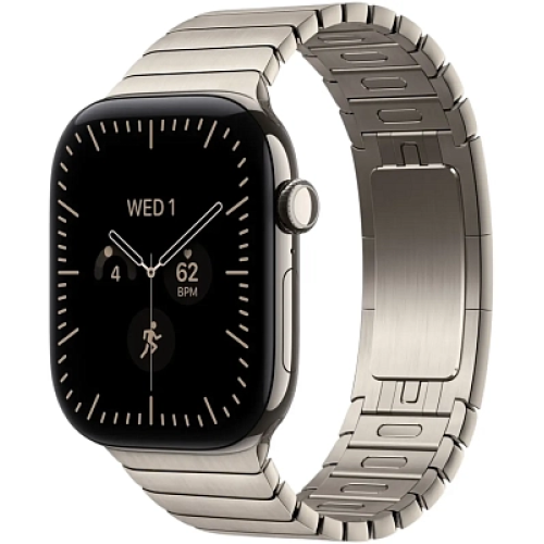 Apple Watch Series 12, 42мм, Natural Titanium, Natural Link Bracelet