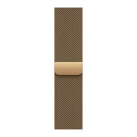 Часы Apple Watch Series 12, 42мм, Radiant Gold Titanium, Radiant Gold Milanese Loop