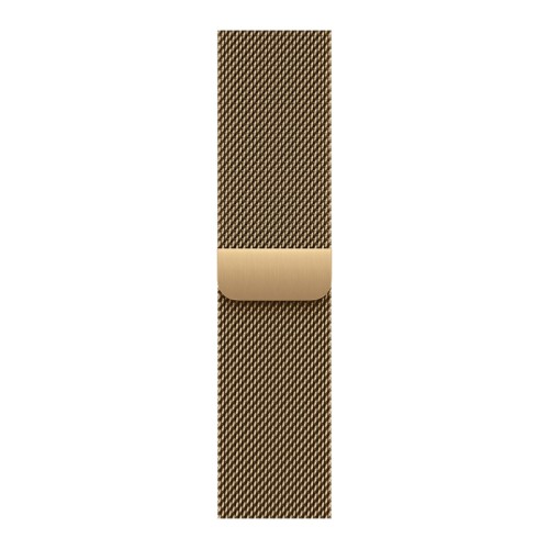 Apple Watch Series 12, 42мм, Radiant Gold Titanium, Radiant Gold Milanese Loop