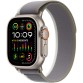Apple Watch Ultra 2 49 мм, ремешок Alpine Trail зеленого/серого цвета, размер M/L