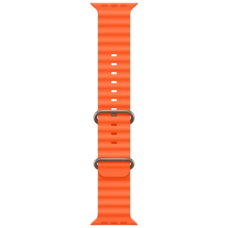 Apple Watch Ultra 2 49 мм, корпус из титана, ремешок Ocean оранжевого цвета